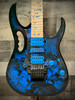  Ibanez Steve Vai Signature JEM77 Electric Guitar - Blue Floral Pattern (JEM77PBFP) | Musician Madness