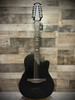 Ovation 1598-MEIII Adamas Melissa Etheridge Signature Mid Cutaway 12 String RH Acoustic Electric Guitar - Black (1598-MEIII) | Musician Madness