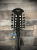 Ovation 1598-MEIII Adamas Melissa Etheridge Signature Mid Cutaway 12 String RH Acoustic Electric Guitar - Black (1598-MEIII) | Musician Madness