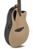 Adamas E-Acoustic Guitar MD80-AG-G Teadrop Mid Cutaway Gold Woven Texture 50TH Aniv. (MD80-AG-G) | Musician Madness