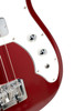Cort Retro 304 Short-Scale 4-String Bass Guitar with Gig Bag - Candy Apple Red (RETRO304CAR-U)