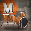 Mapex Black Cherry Bomb Panther Design Lab Transparent Copper 4-Piece Shell Pack | Musician Madness