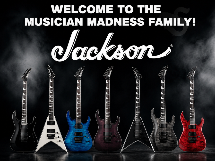 Jackson Guitars Are Now Available at Musician Madness!
