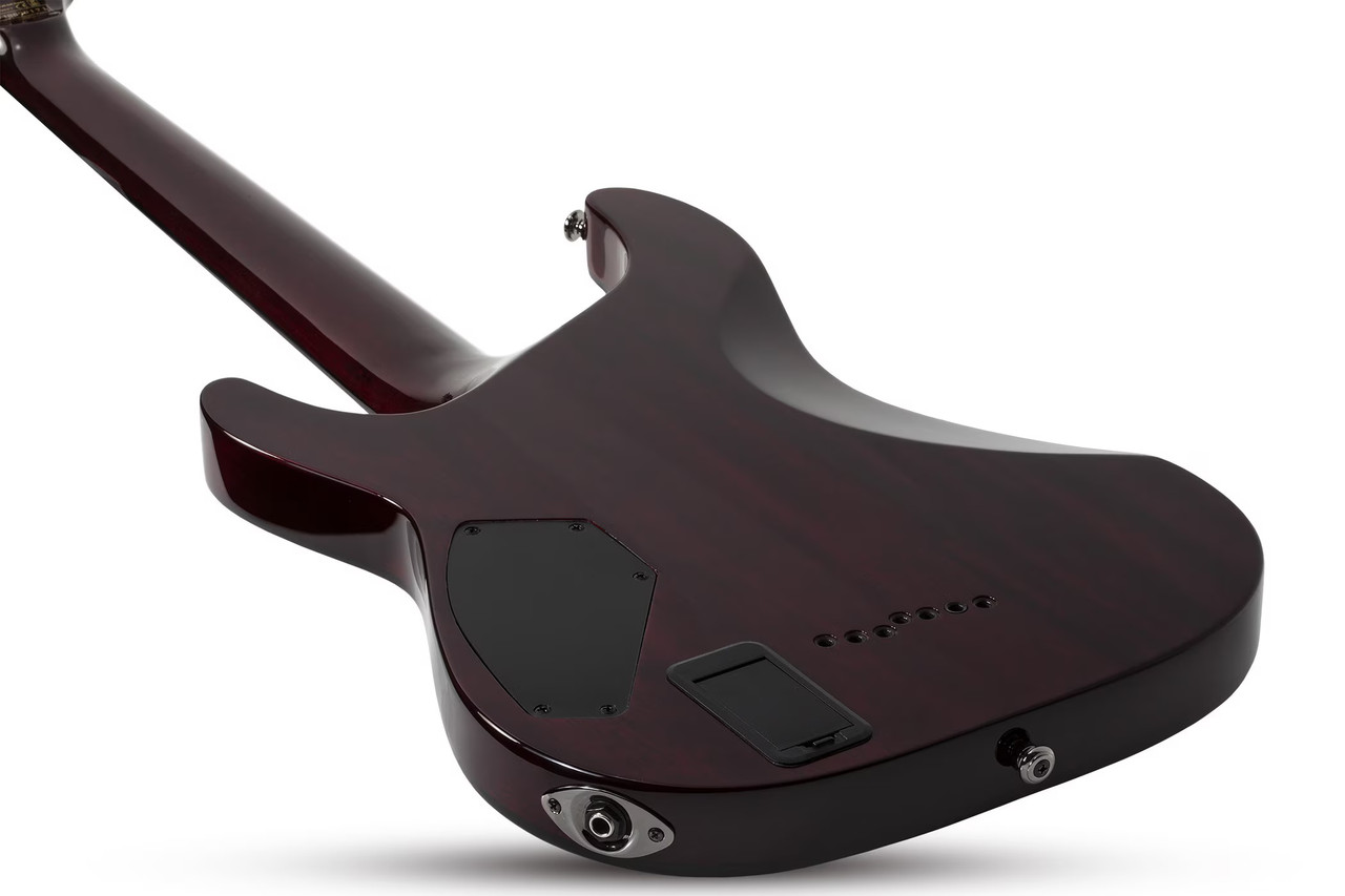 Schecter Hellraiser C-7 Electric Guitar - Black Cherry (1792) | Musician Madness