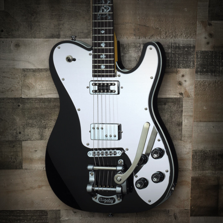 Schecter Pete Dee PT Electric Guitar with alder body, maple neck, dual pickups, and classic Tele-inspired design in gloss finish.