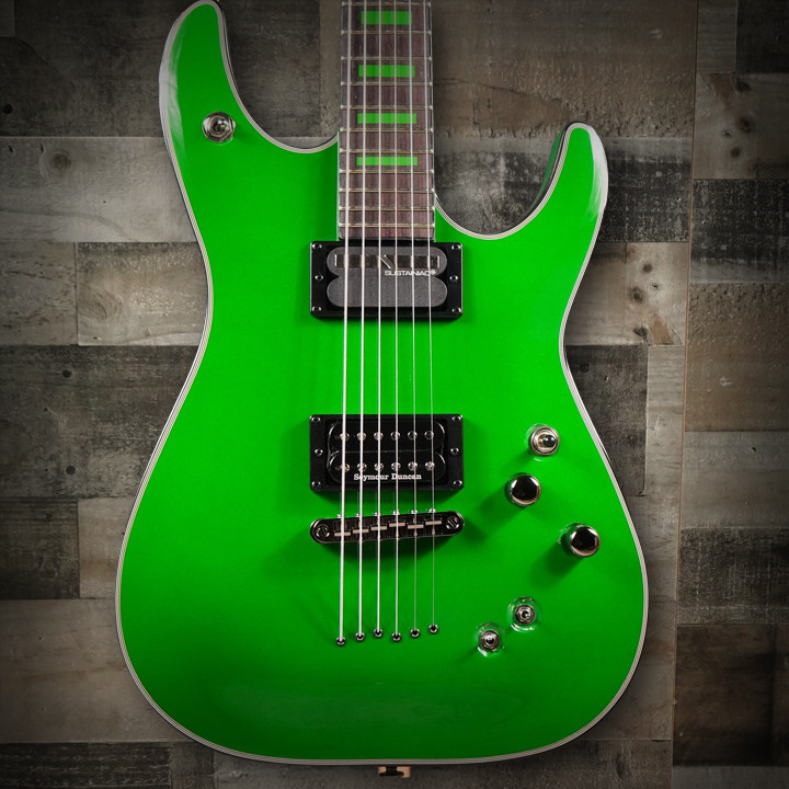 Schecter Kenny Hickey C-1 Electric Guitar w/ Sustainiac - Steele