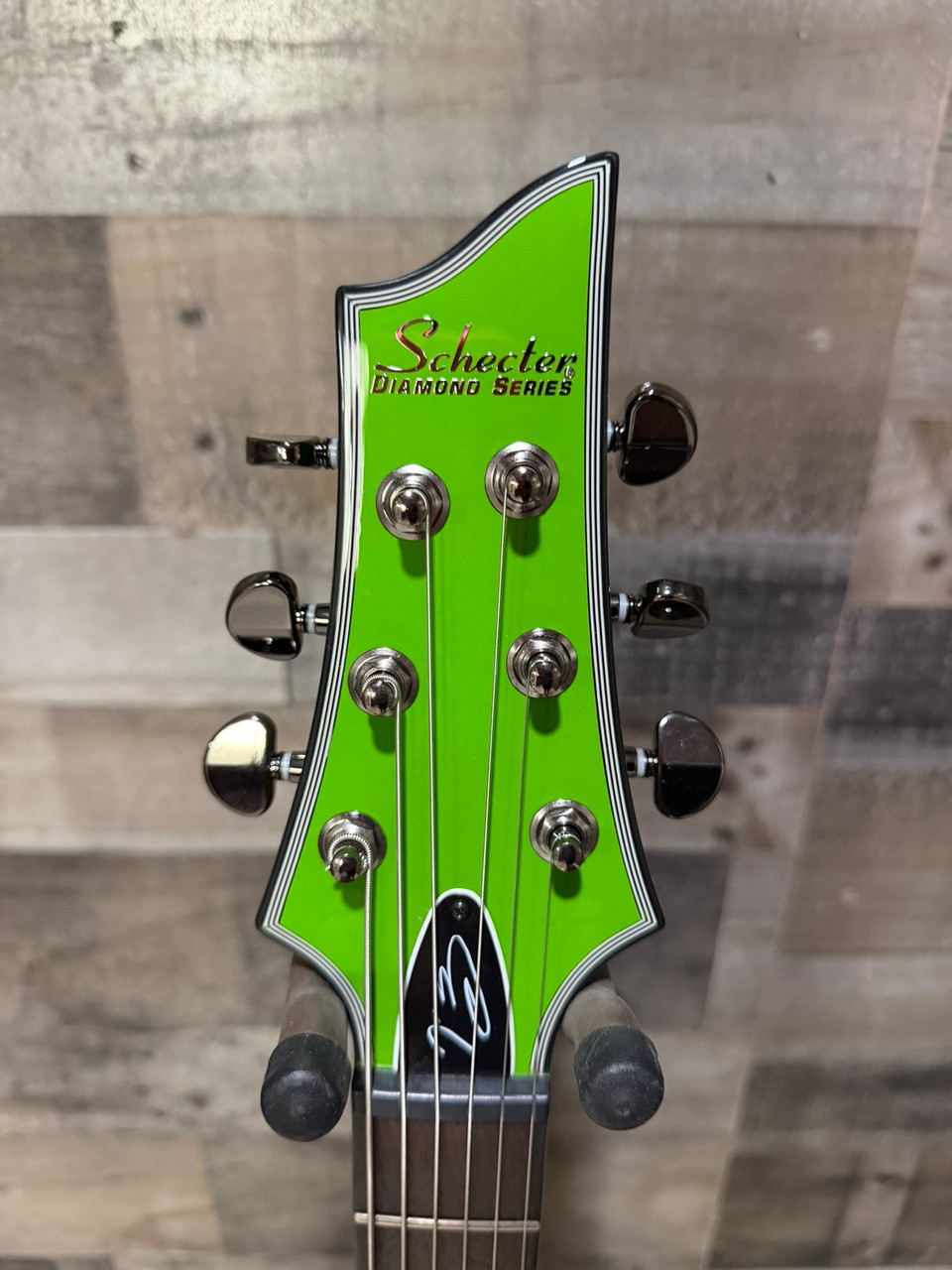ギター Y Schecter Kenny Hickey C-1 Electric Guitar w/ Sustainiac - Steele