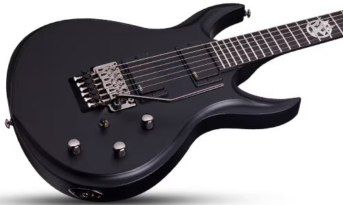 Schecter Tommy Victor Devil FR Electric Guitar - Satin Black (224) | Musician Madness