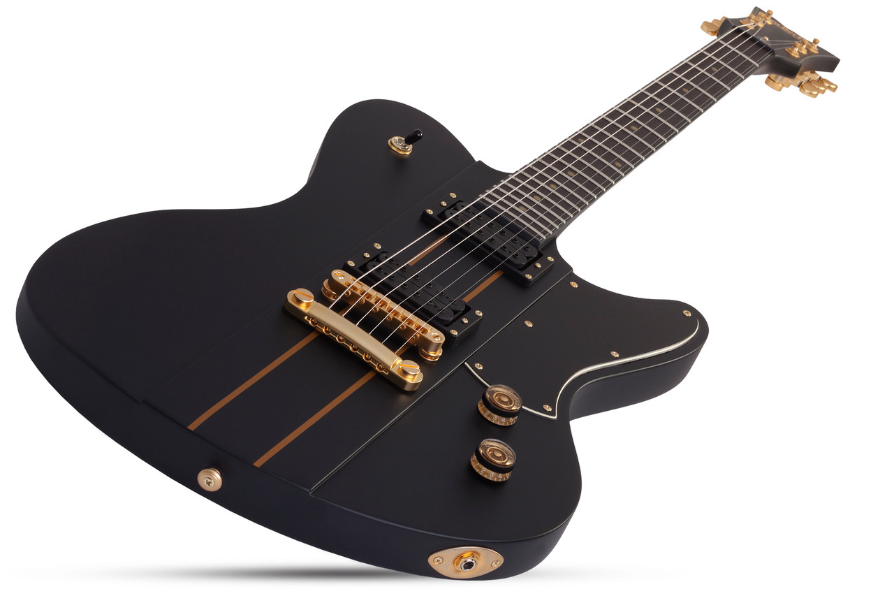 Schecter Dan Donegan Ultra Electric Guitar - Gloss Black (261) | Musician Madness