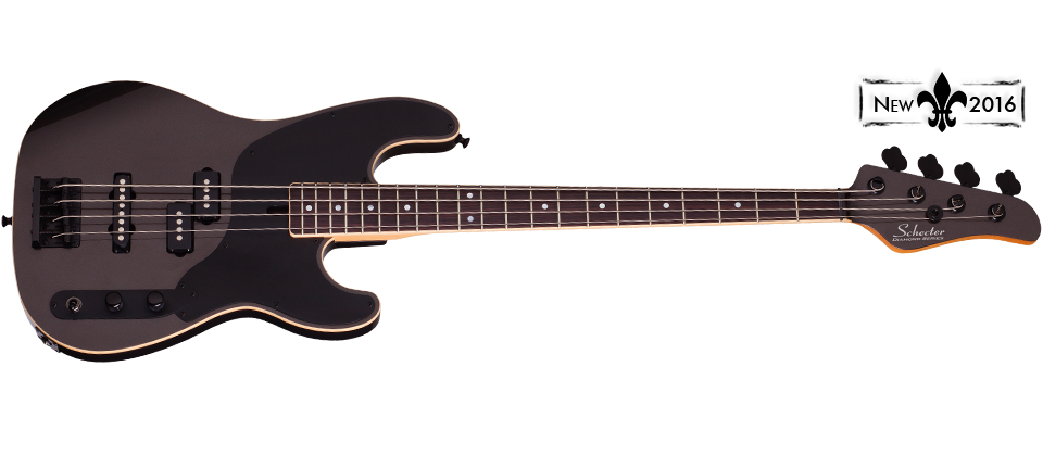Schecter Michael Anthony Bass Guitar - Carbon Grey (268) | Musician Madness