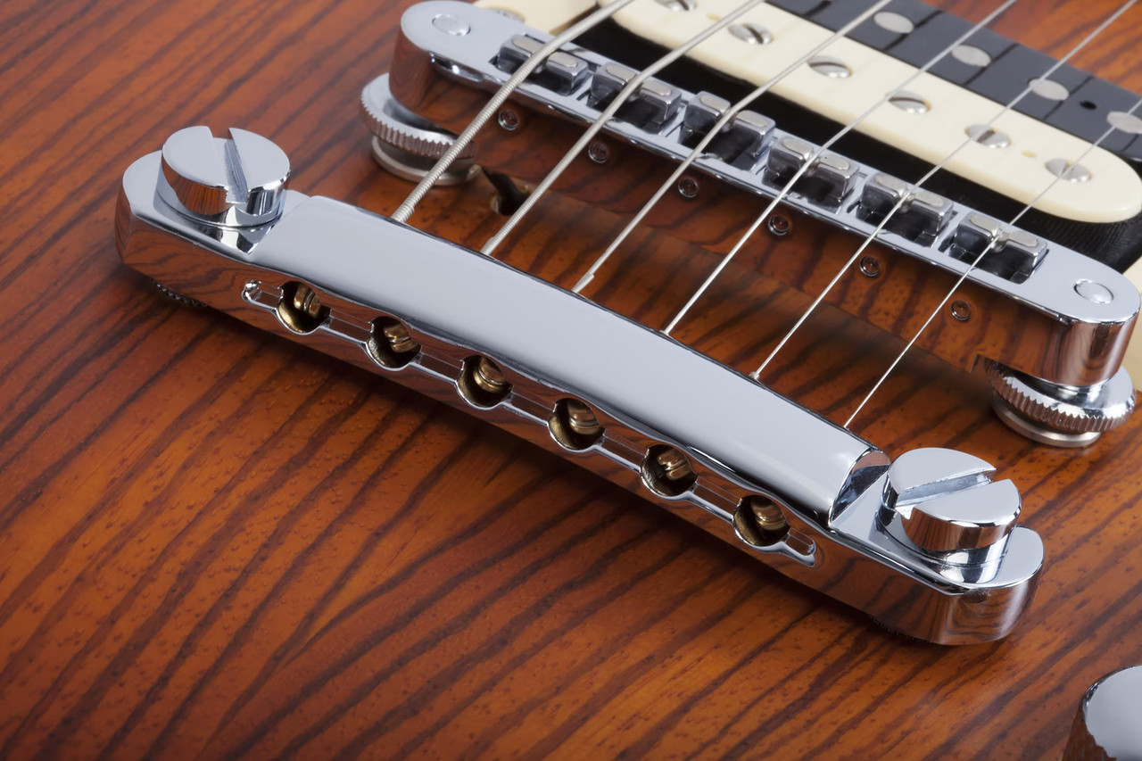 Schecter C-1 E/A Electric Guitar in Ca-s Eye finish with semi-hollow body design, dual pickups, and chrome hardware.