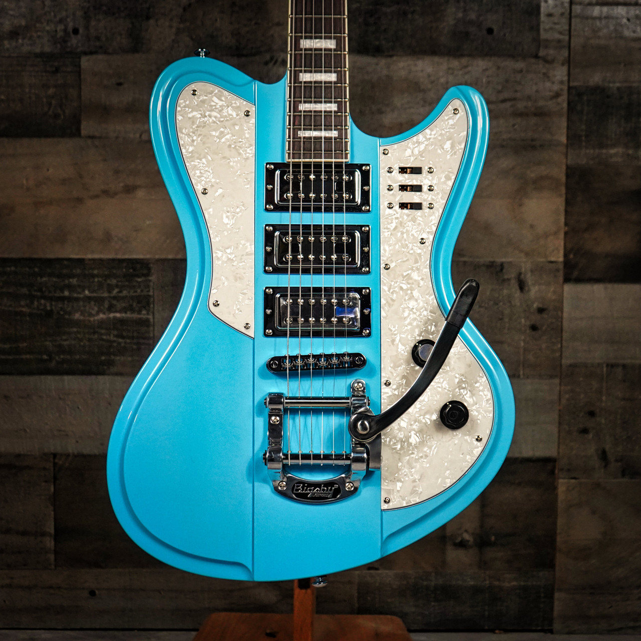 Schecter Ultra III Vintage Blue Electric Guitar