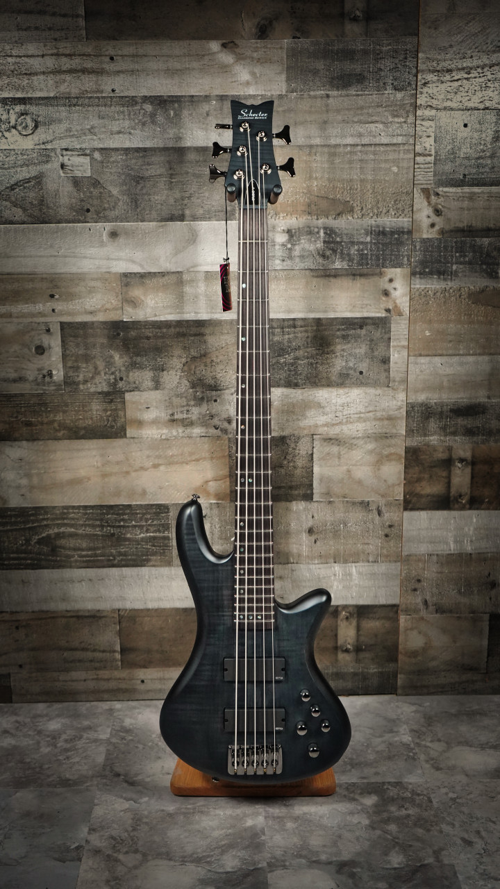 Schecter Stiletto Studio-5 Electric Bass Guitar - 5-String (2721) | Musician Madness
