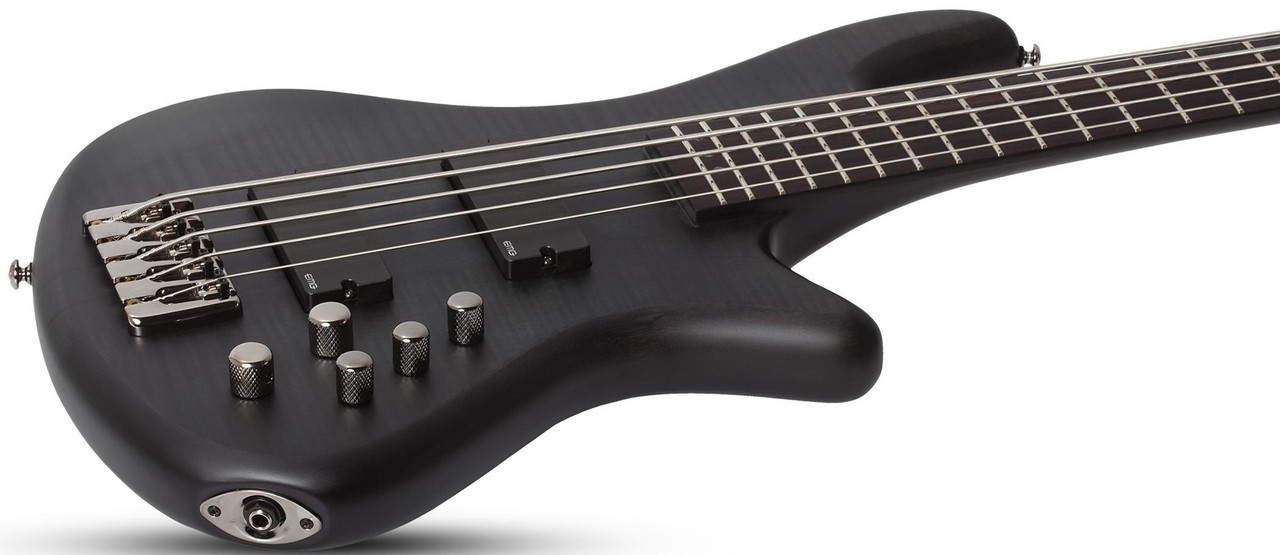 Shop the Schecter Stiletto Studio-5 5-String Electric Bass Guitar (2721) at Musician Madness. Powerful active tone, sleek feel, and studio-ready performance.
