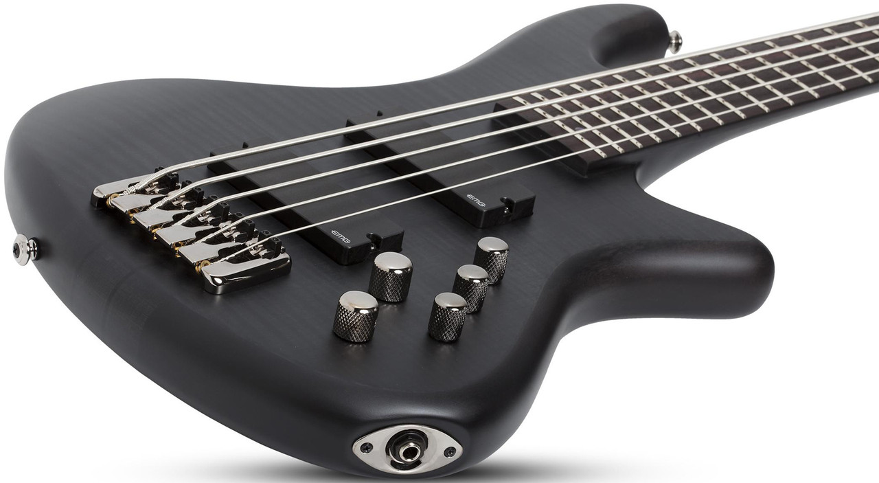 SCHECTER STILETTO STUDIO5 アクティブPU 5弦ベース Amazon.com: Schecter Stiletto Studio 5 Bass Guitar - Honey Satin