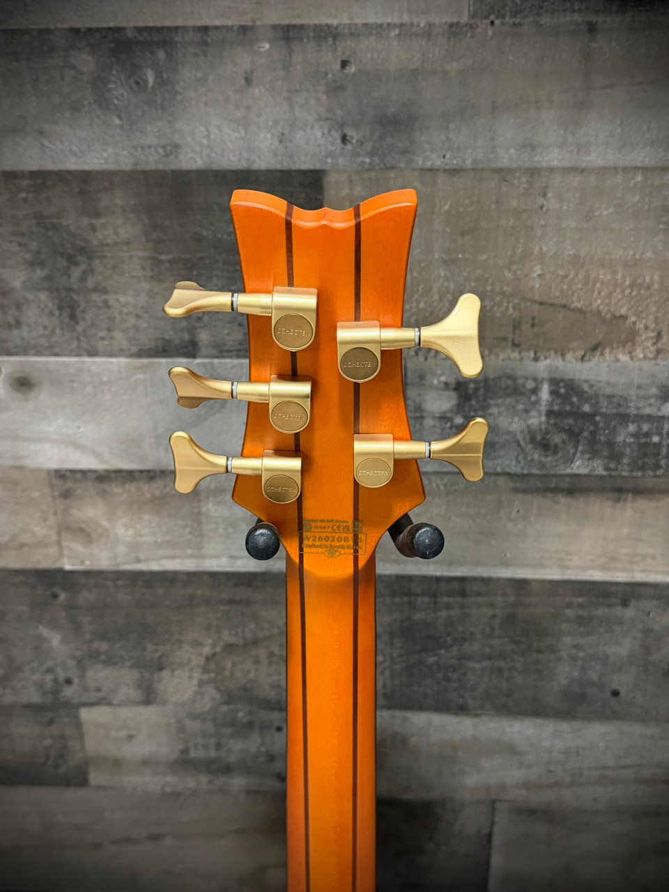 Schecter Stiletto Studio-5 Left Hand Bass - Satin Honey (2775