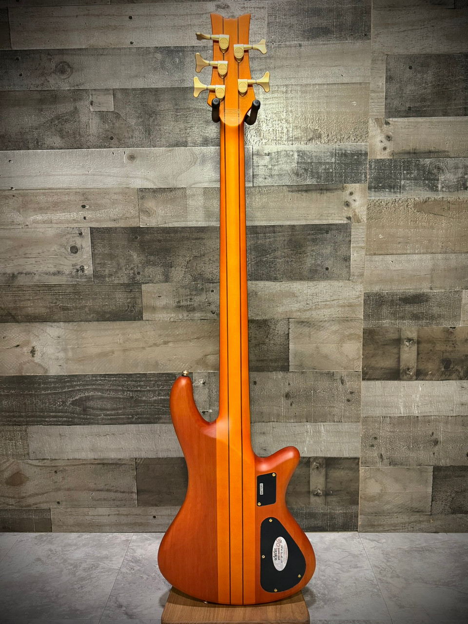 Schecter Stiletto Studio-5 Left Hand Bass - Satin Honey (2775