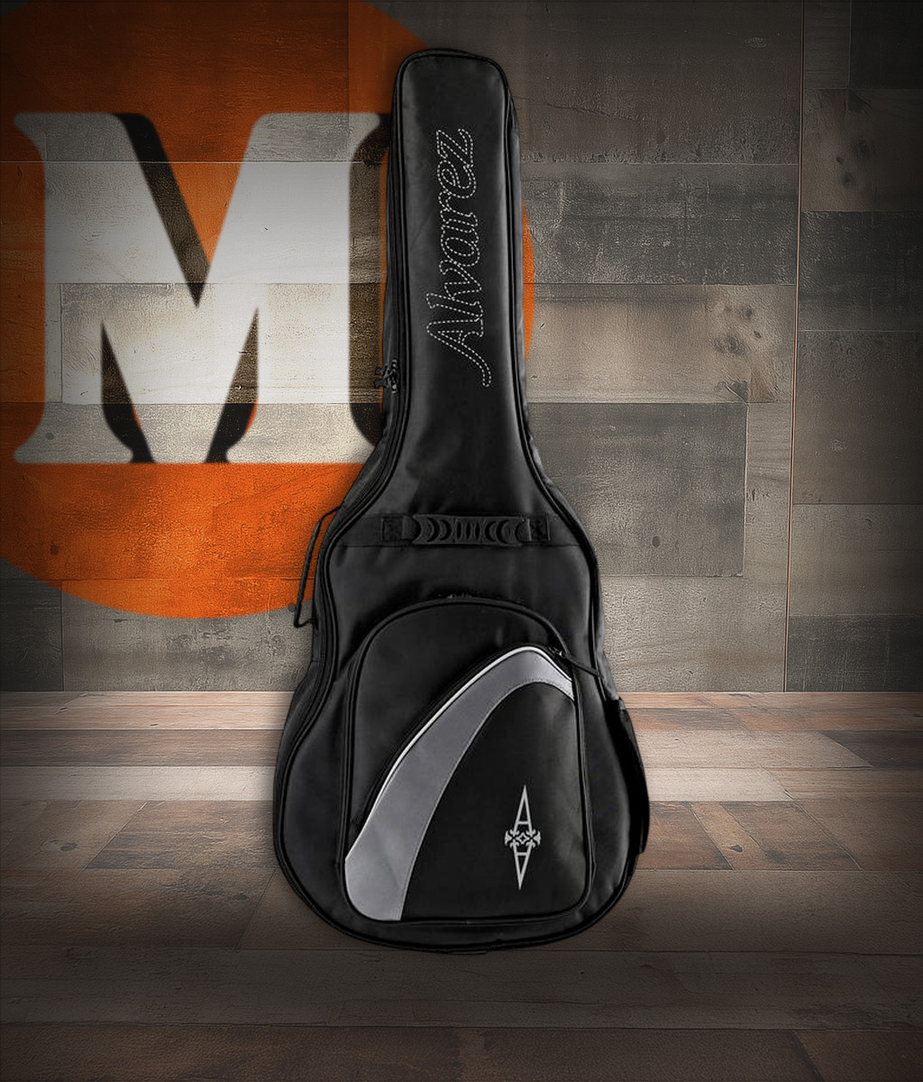 Alvarez 15mm Duo-Foam Deluxe Jumbo Gig Bag (AGB-15J) | Musician Madness