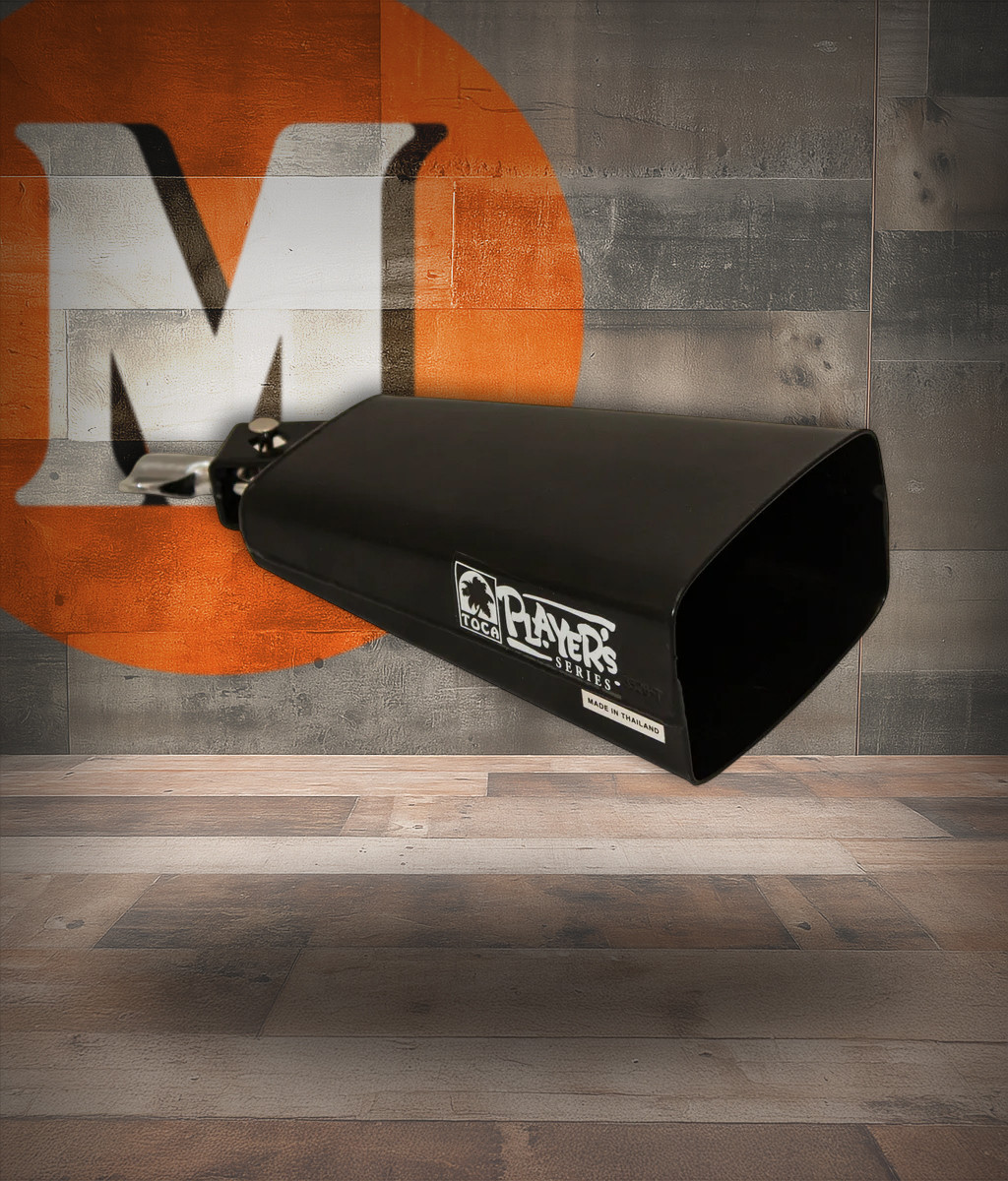 Toca a 3325-T Handheld Cowbell, Black | Musician Madness