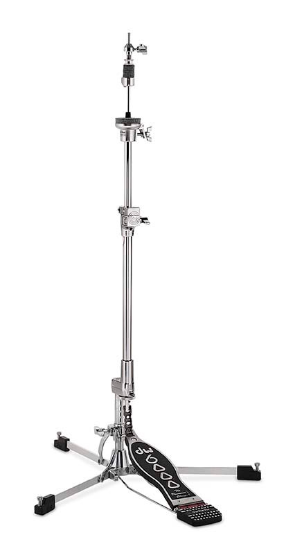 DW 6000 Series Hi-Hat Stand (DWCP6500) featuring vintage flat-base legs, lightweight construction, smooth pedal response, and reliable DW hardware performance for gigging and studio drummers.