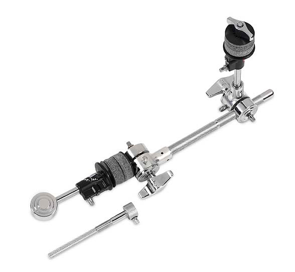 The DW DWSM909 Cymbal Stacker features sturdy construction and an angle-adjustable design that allows drummers to mount additional cymbals on top of an existing stand. Perfect for creating compact, multi-layered cymbal setups, it provides secure mounting, flexible positioning, and reliable performance for studio and stage use.