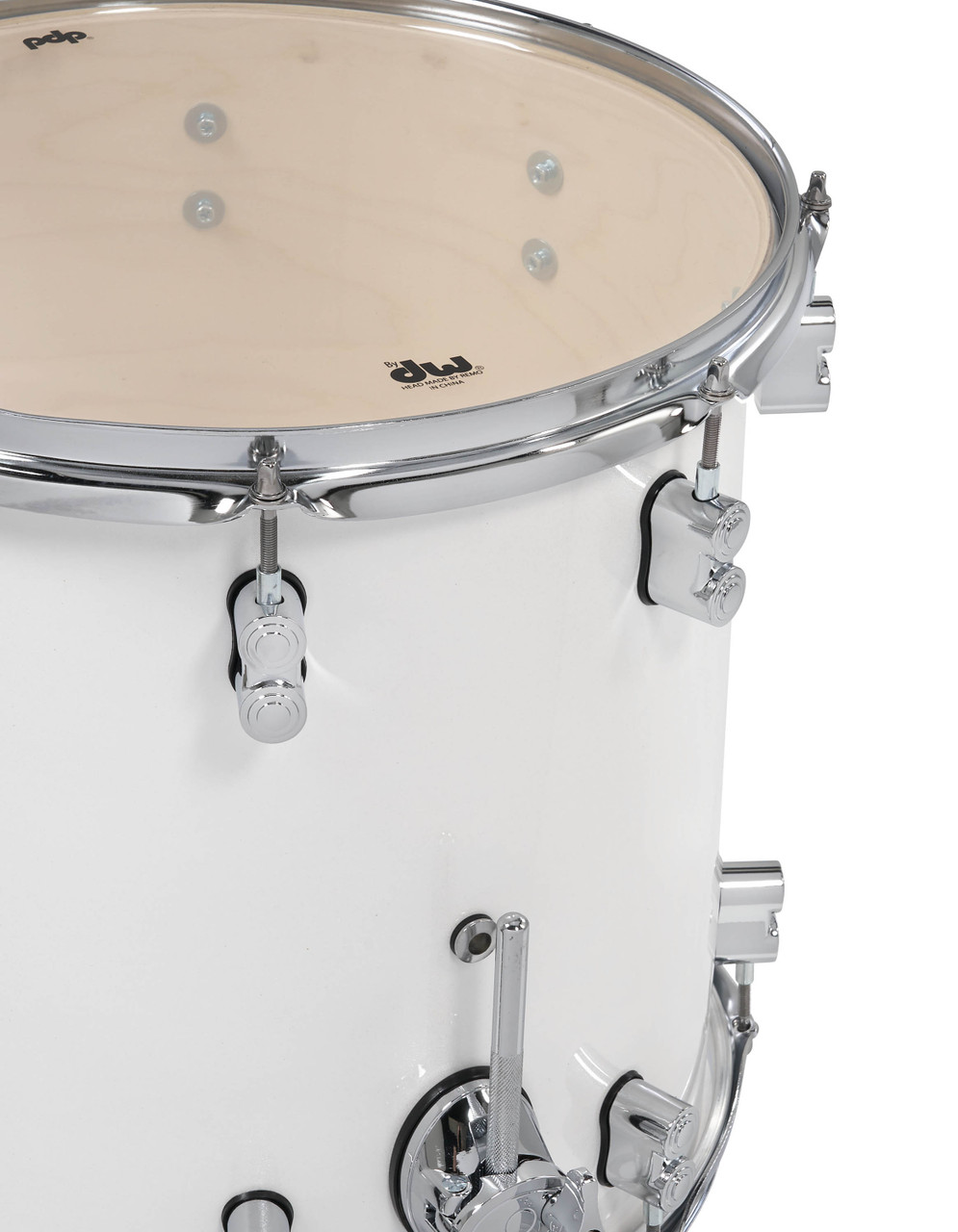 PDP Concept Maple 7-Piece Drum Set - Pearlescent White, Chrome Hardware (PDCM2217PW) | Musician Madness