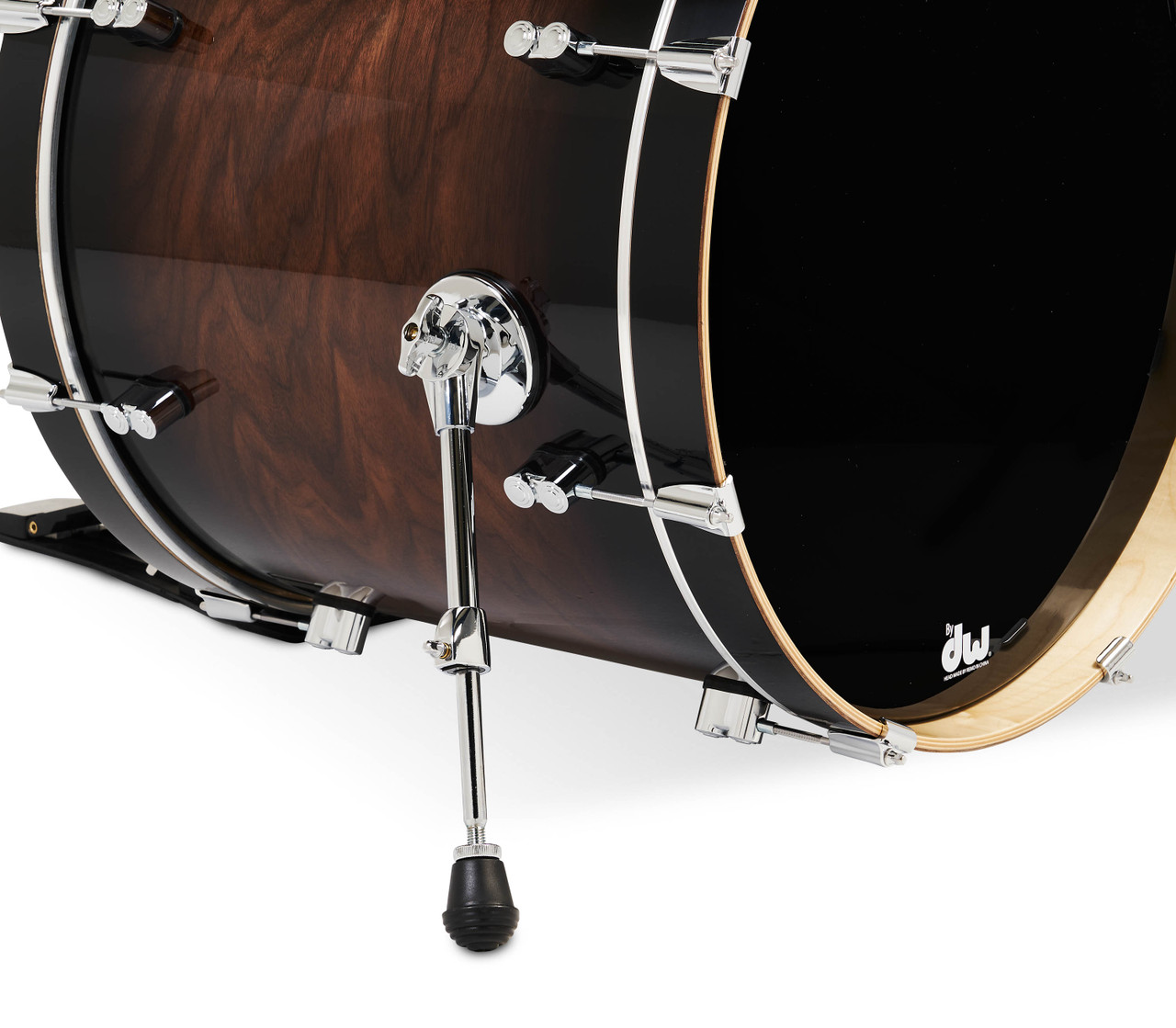 PDP Concept Exotic Walnut-Charcoal Burst Chrome Hardware 5pc | Musician Madness