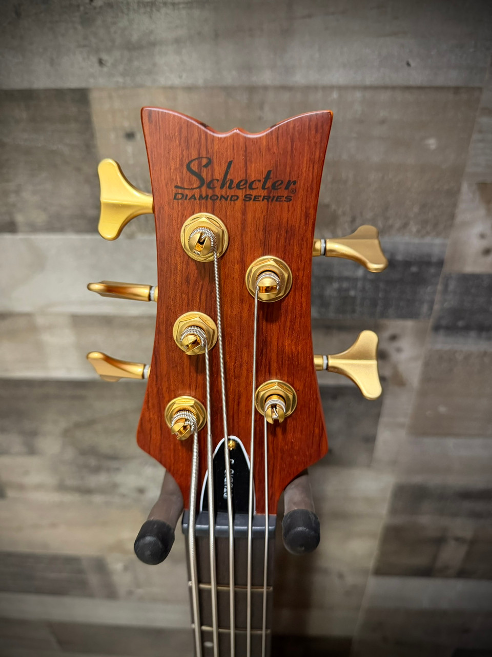 Schecter Stiletto Studio Bass Guitar - Honey Satin (2720) | Musician Madness