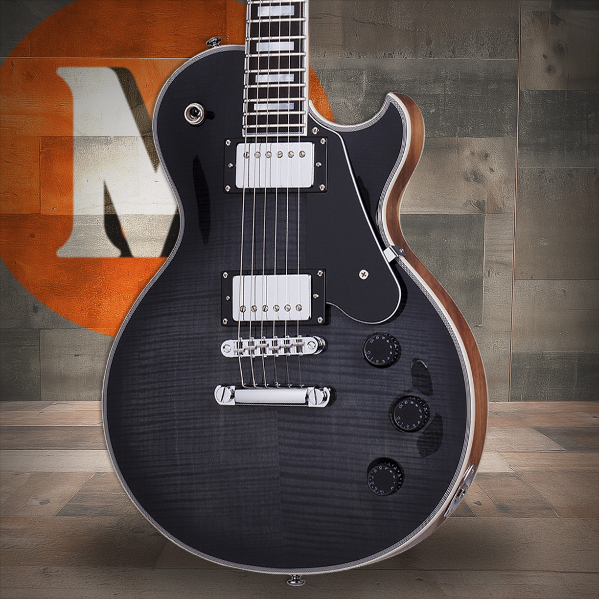Schecter Solo-II Custom Electric Guitar - Black (659) | Musician Madness