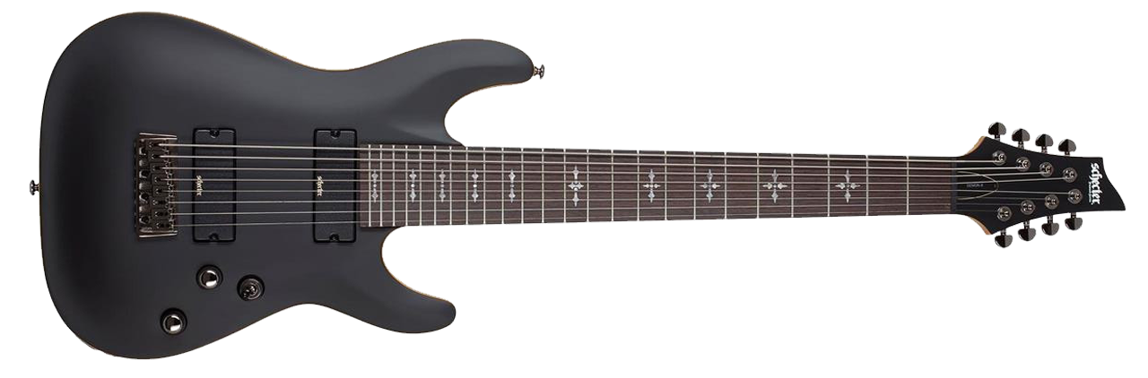 Schecter Demon-8 Electric Guitar (3663) | Musician Madness