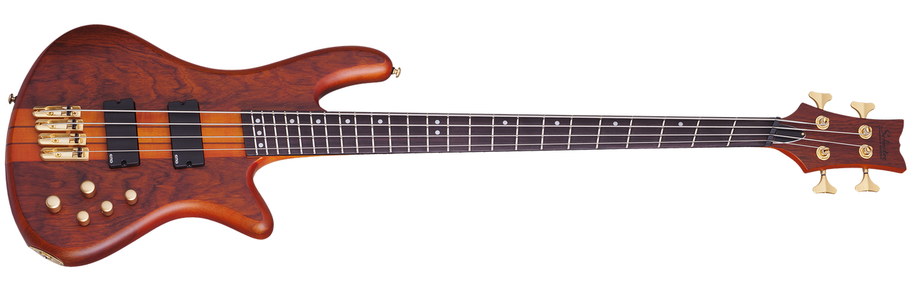 Schecter Stiletto Studio-4 FF Bass Guitar - Honey Satin (2793)