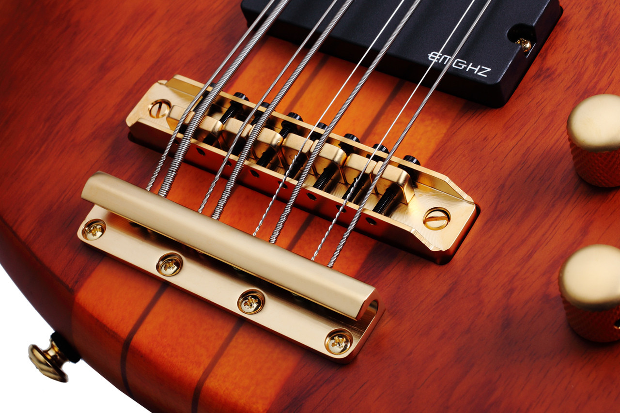Schecter Stiletto Studio Bass Guitar - Honey Satin (2740) | Musician Madness