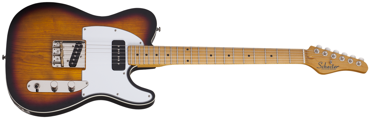 Schecter PT Special - 3-Tone Sunburst Pearl Electric Guitar (665) | Musician Madness
