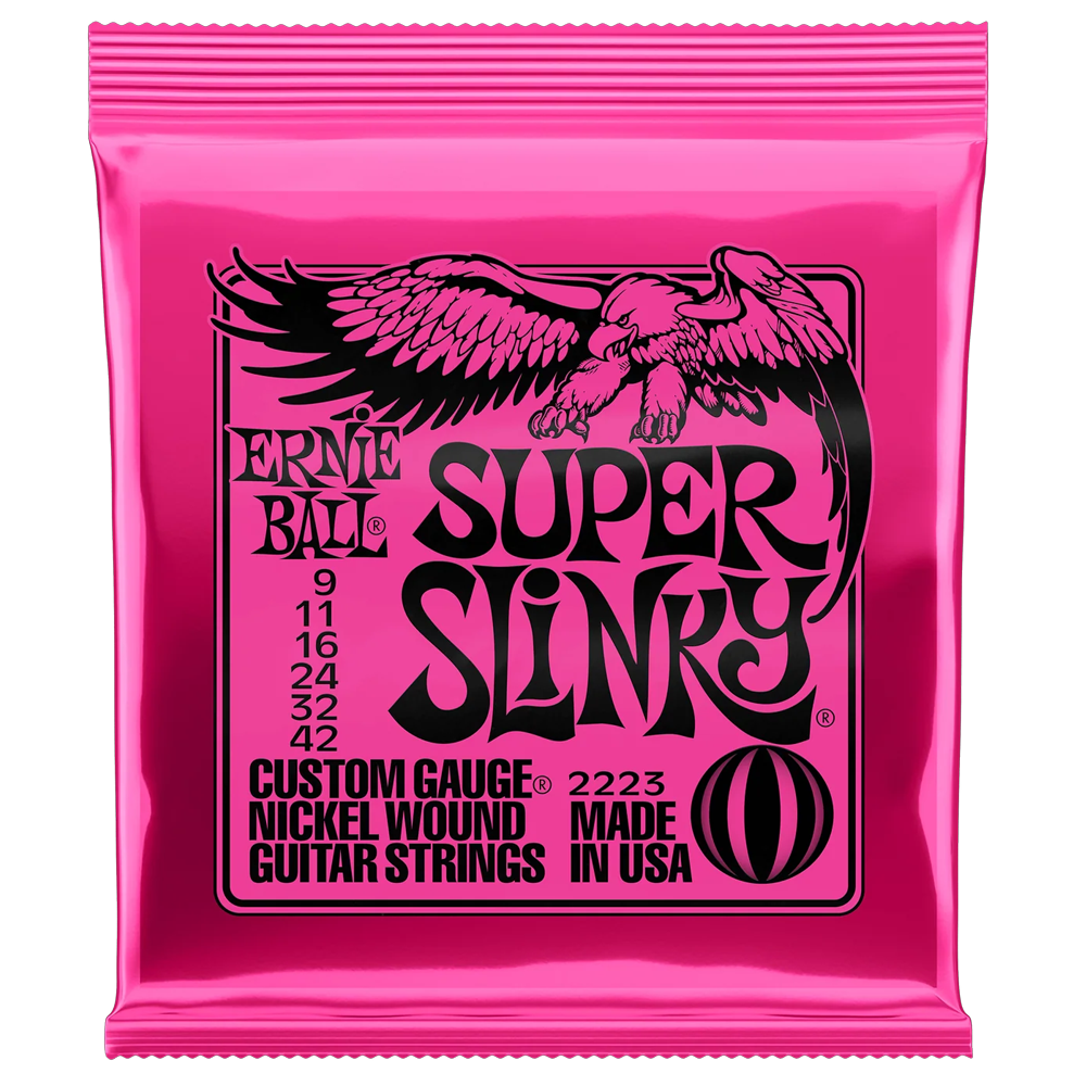 Ernie Ball Super Slinky 2223 Custom Gauge Guitar Strings
