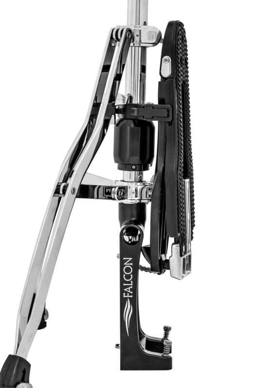 Mapex Falcon Hi-Hat Stand (HF1000) â€“ professional-grade double-braced hi-hat stand with adjustable spring tension, smooth pedal feel, and precision engineering