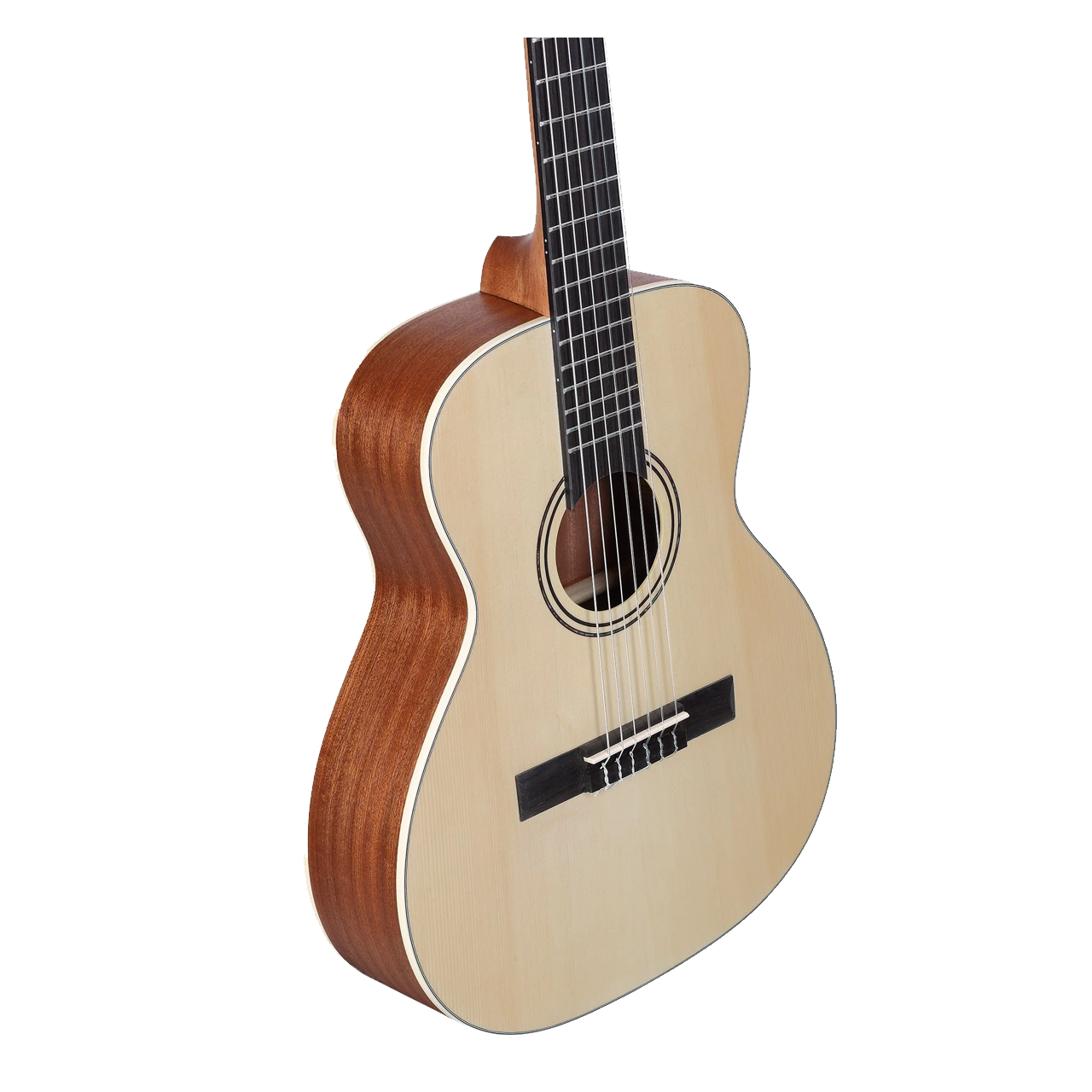 The Alvarez RS26N School Series Steel-String Guitar features a short scale length for easier fretting and improved comfort for young students or beginners. Built with AlvarezÃ¢â‚¬â„¢s dependable craftsmanship, it offers clear, balanced tone and stable tuning. Ideal for lessons, classroom use, or anyone needing a compact, easy-to-play acoustic guitar.