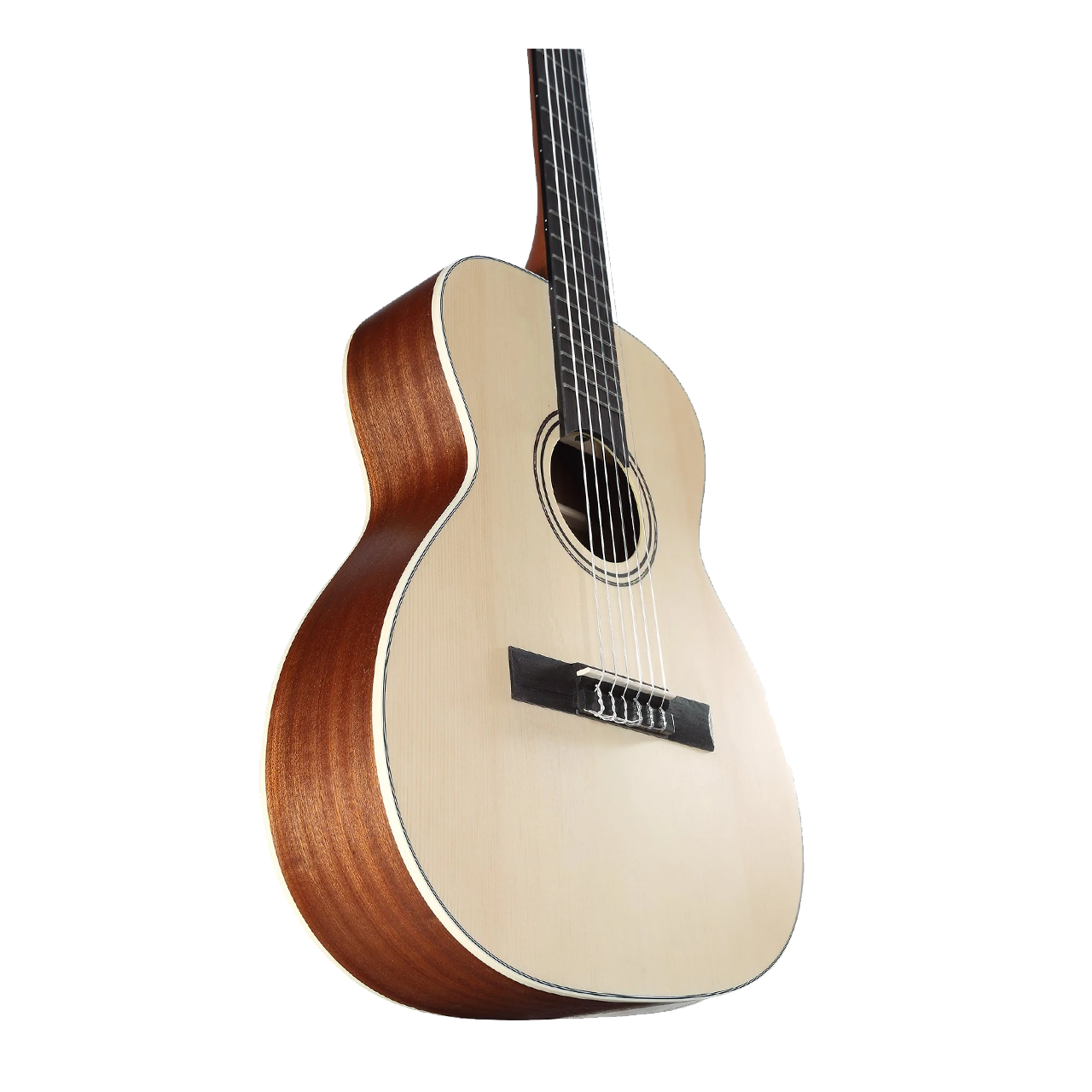 The Alvarez RS26N School Series Steel-String Guitar features a short scale length for easier fretting and improved comfort for young students or beginners. Built with Alvarezâ€™s dependable craftsmanship, it offers clear, balanced tone and stable tuning. Ideal for lessons, classroom use, or anyone needing a compact, easy-to-play acoustic guitar.