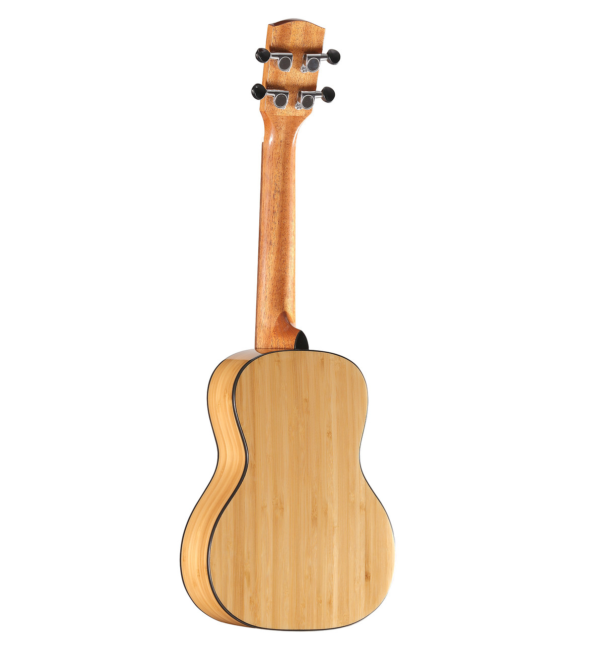 The Alvarez MU55C Concert Ukulele is crafted completely from solid bamboo, delivering bright, focused tone with excellent sustain and projection. Its natural grain patterns provide a clean, modern aesthetic, while the concert size offers comfortable playability and balanced volume. Durable, lightweight, and environmentally friendly, i-s an ideal choice for players seeking a reliable and unique-sounding ukulele.