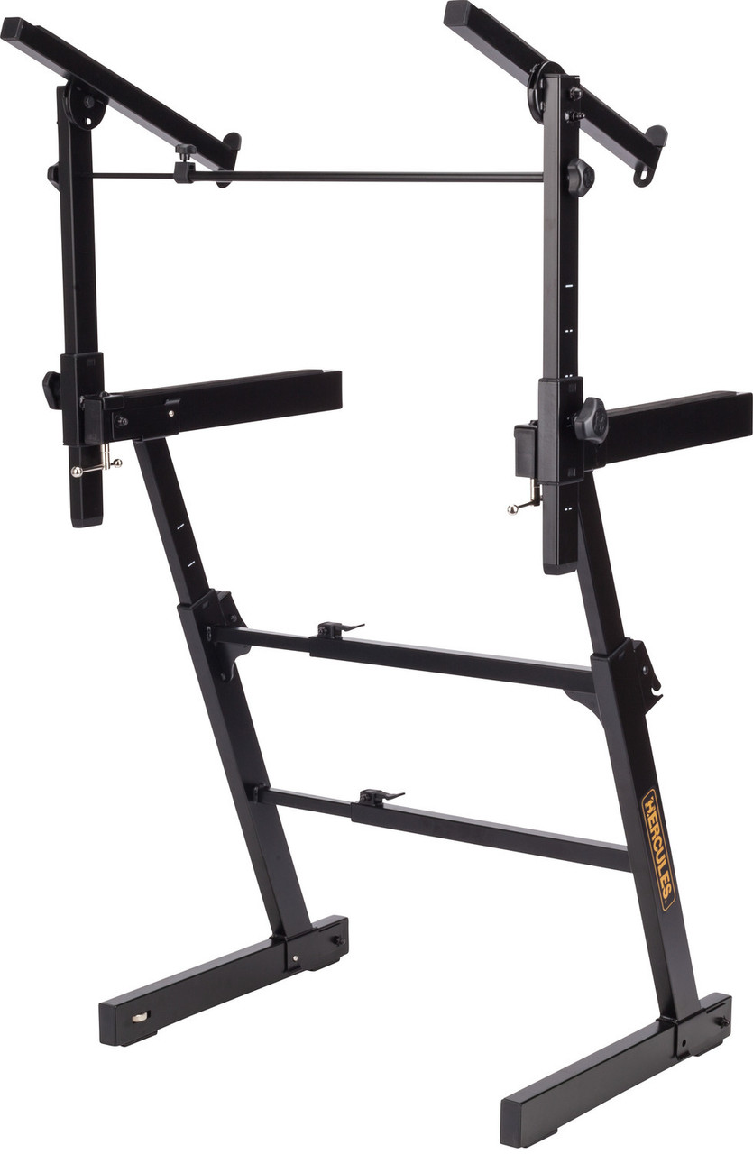 Hercules KS410B Auto Lock Double-Tier Z Keyboard Stand | Musician