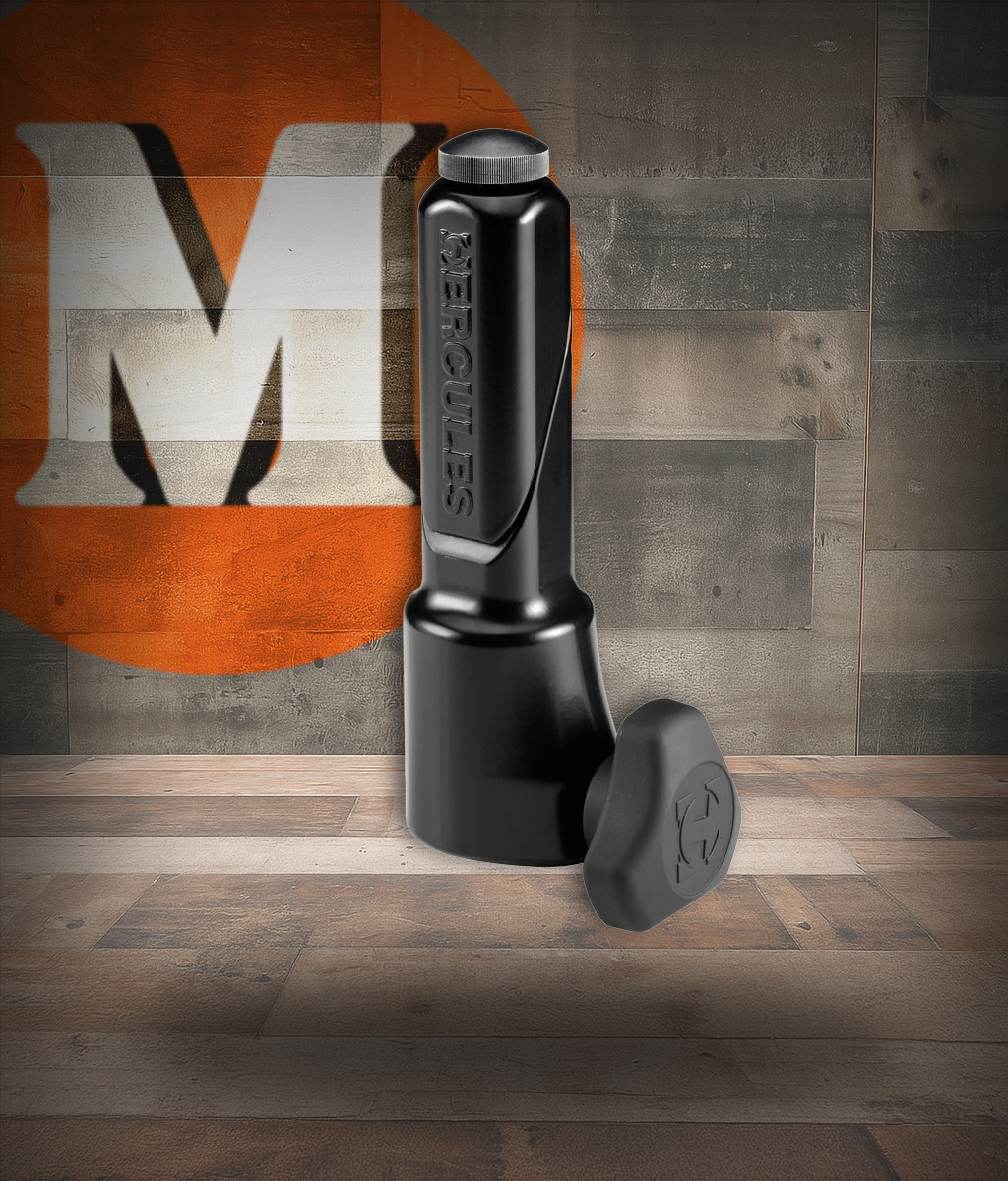 Hercules SS100B EZ Speaker Adaptor featuring a universal-fit design, durable construction, and tool-free attachment for mounting speakers onto standard speaker stands.