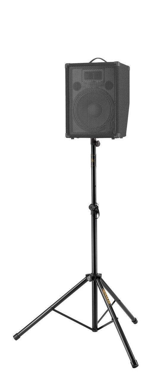 Hercules SS200BB Speaker Stands (Pair) w/ Smart Adapter | Musician