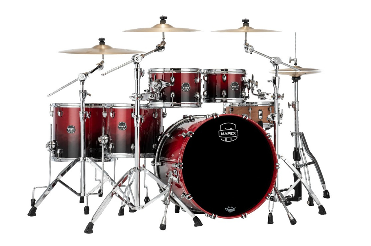 Mapex Saturn Studioease 5 Piece Shell Pack Without Snare (SR628XURQ_MA)