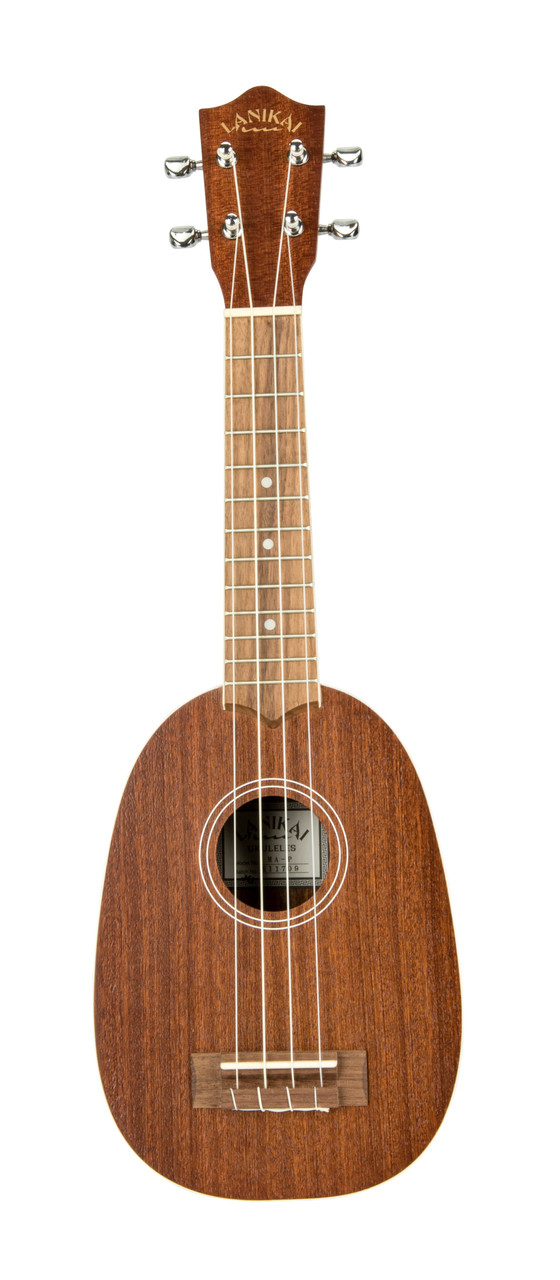 The Lanikai Mahogany Pineapple Ukulele (MA-P) features a classic pineapple-body design constructed from all-mahogany tonewoods for warm, mellow, and resonant sound. Its comfortable neck profile, smooth playability, and lightweight build make it ideal for beginners, hobbyists, and traveling musicians. Includes quality craftsmanship and island-style aesthetics that Lanikai is known for.