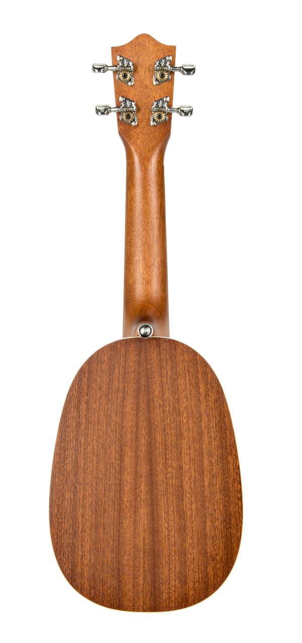 The Lanikai Mahogany Pineapple Ukulele (MA-P) features a classic pineapple-body design constructed from all-mahogany tonewoods for warm, mellow, and resonant sound. Its comfortable neck profile, smooth playability, and lightweight build make it ideal for beginners, hobbyists, and traveling musicians. Includes quality craftsmanship and island-style aesthetics that Lanikai is known for.