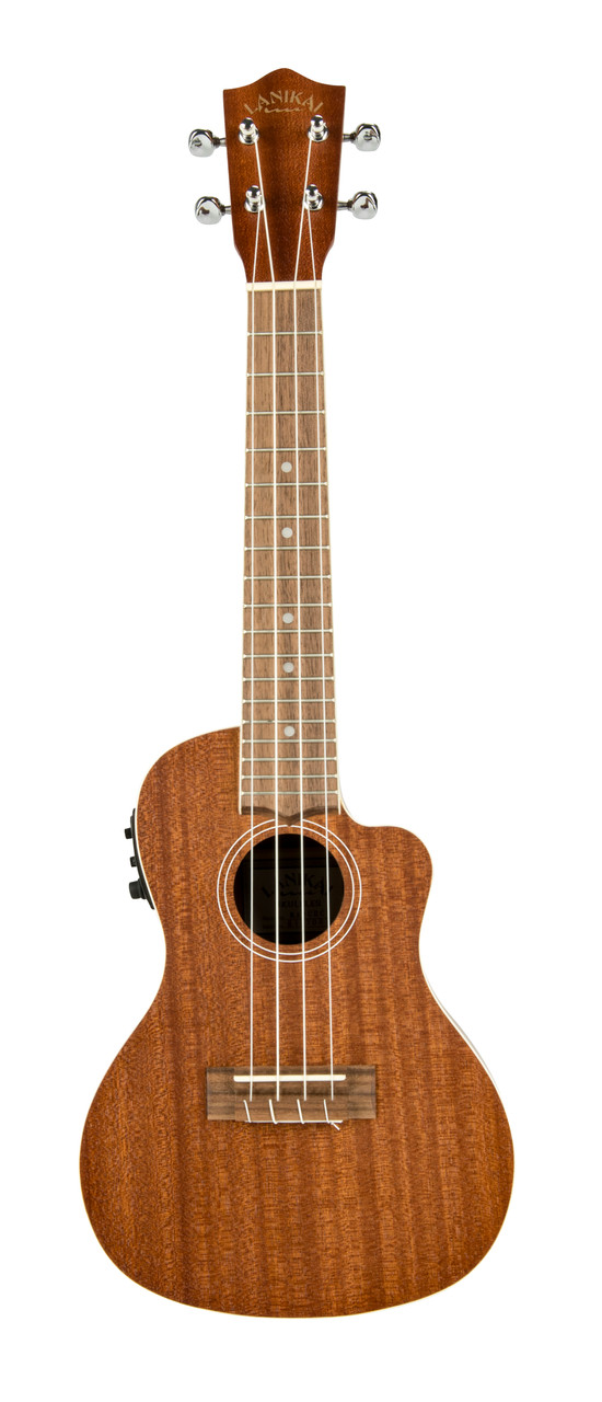 Lanikai Mahogany Concert with Kula Preamp A/E Ukulele (MA-CEC)