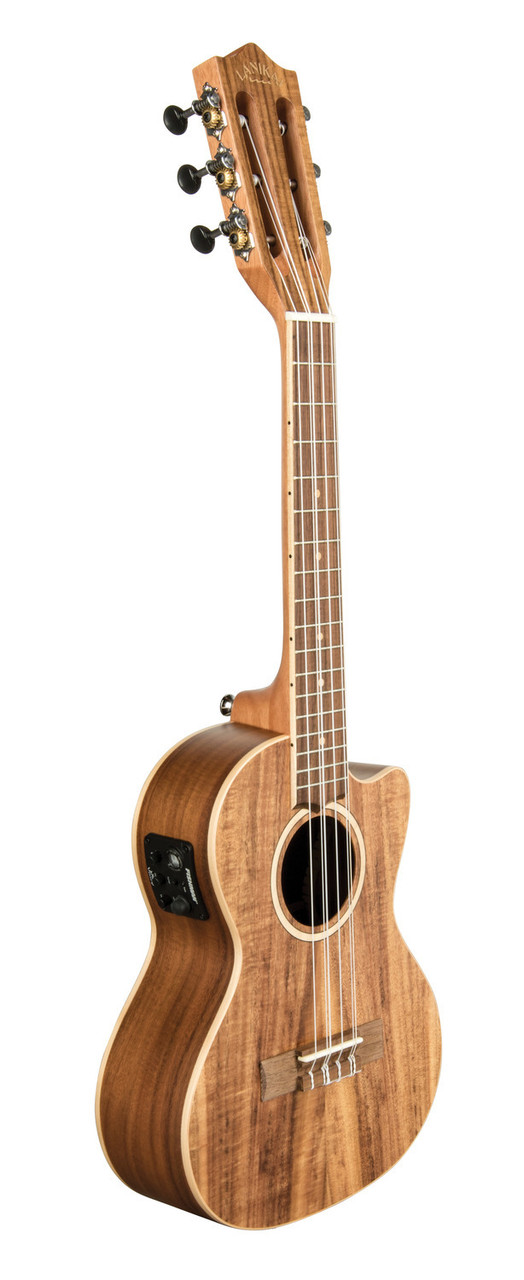Lanikai Acacia 6-String Tenor Cutaway A/E Ukulele w/ Kula Preamp (ACST-6CET) | Musician Madness