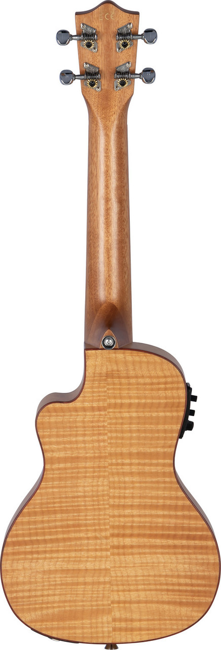 Lanikai Flame Maple Concert Cutaway A/E Ukulele w/ Kula Preamp (FM-CEC) | Musician Madness