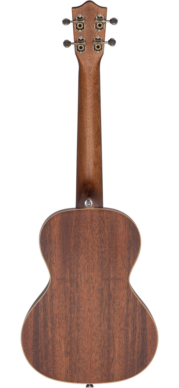 The Lanikai CDST-T Tenor Ukulele features a solid cedar top delivering warm, expressive tone with strong projection, supported by Morado back and sides for tonal balance. Its tenor size provides fuller resonance and comfortable playability, making it ideal for fingerstyle, strumming, and live performance. A beautifully crafted ukulele with refined tone and classic Lanikai quality.