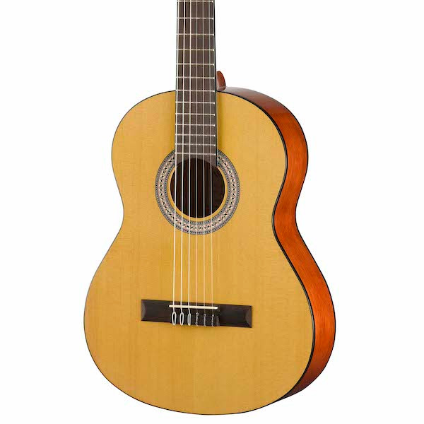 Walden N350-3/4 Standard 3/4 Nylon Classical - Gloss Natural (N350-3/4/W) | Musician Madness