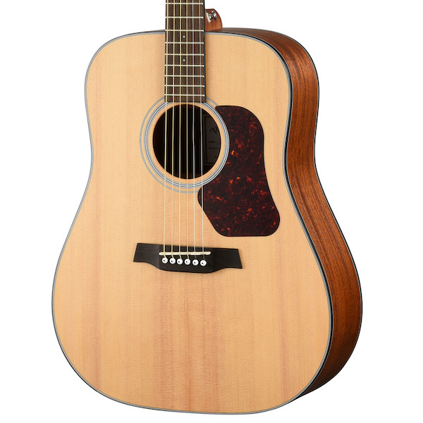 Walden D550E Natura Solid Spruce Top Dreadnought Acoustic-Electric - Open Pore Satin Natural (D550E/W) | Musician Madness